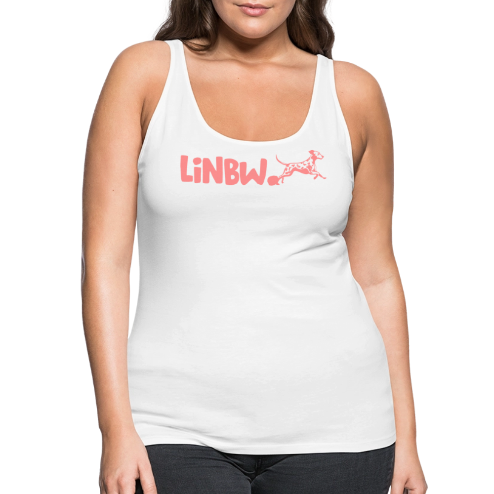 LiNBW. Frauen Tank-Top Life is not just black and white - Weiß