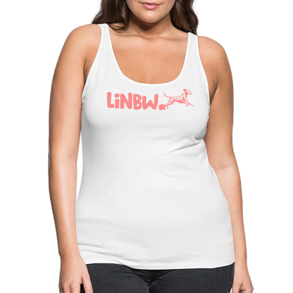 LiNBW. Frauen Tank-Top Life is not just black and white - Weiß