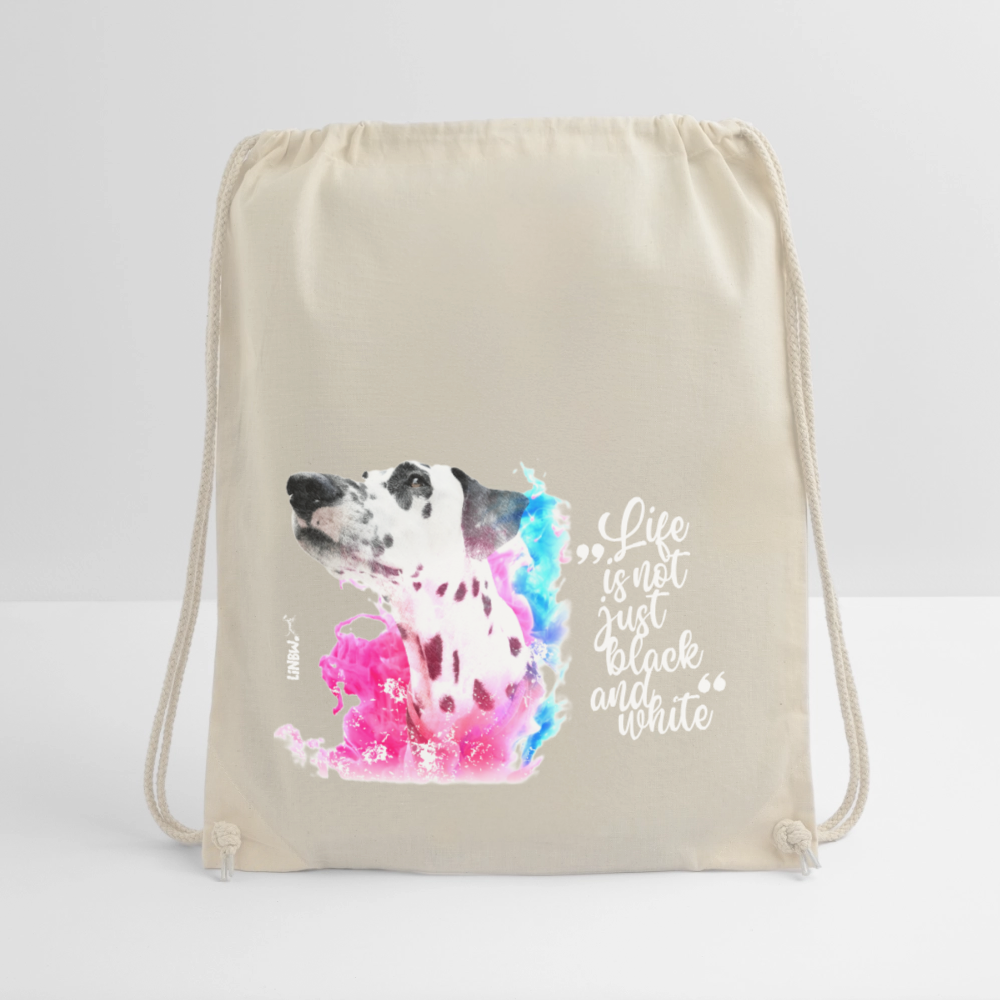 LiNBW. Turnbeutel Dalmatiner Life is not just black and white - Natur