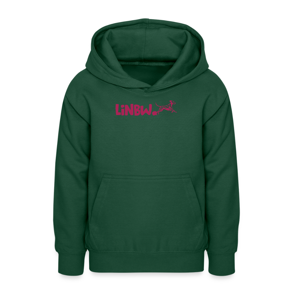 LiNBW. Teenager Hoodie Life is not just black and white - Flaschengrün