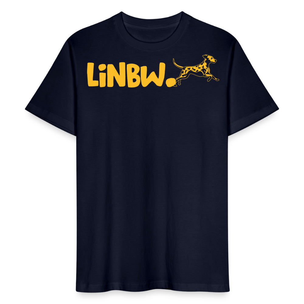 LiNBW. Männer T-Shirt Life is not just black and white - Navy