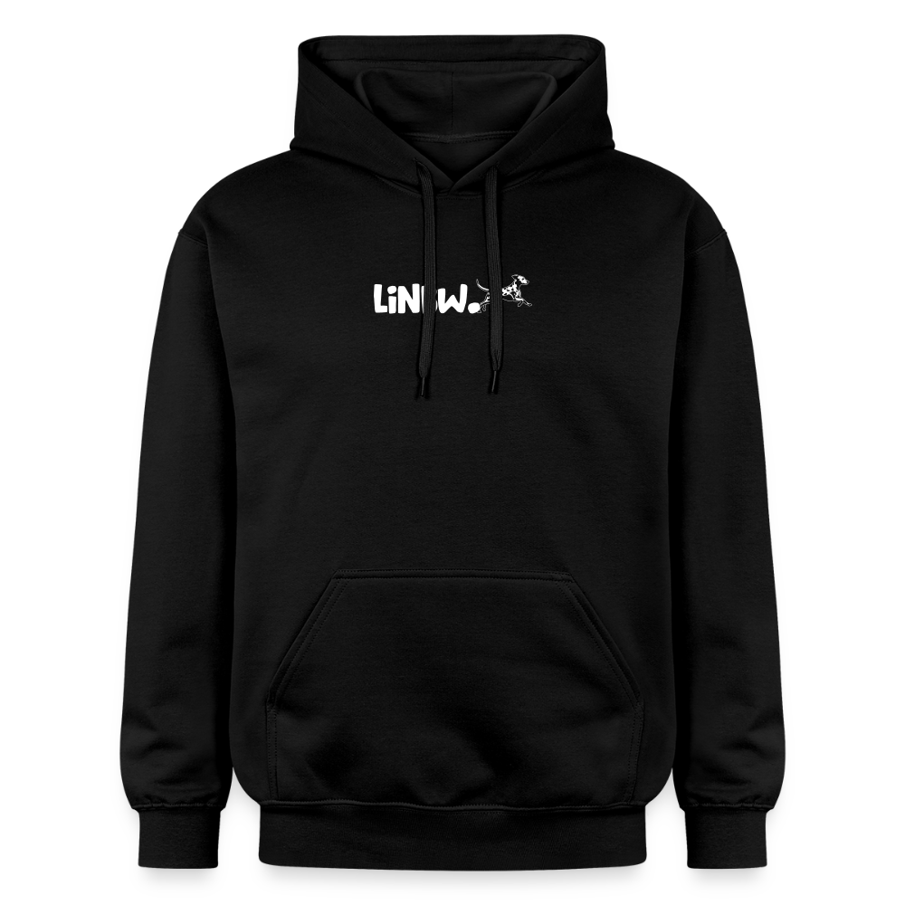 LiNBW. Männer & Frauen Hoodie Life is not just black and white - Schwarz