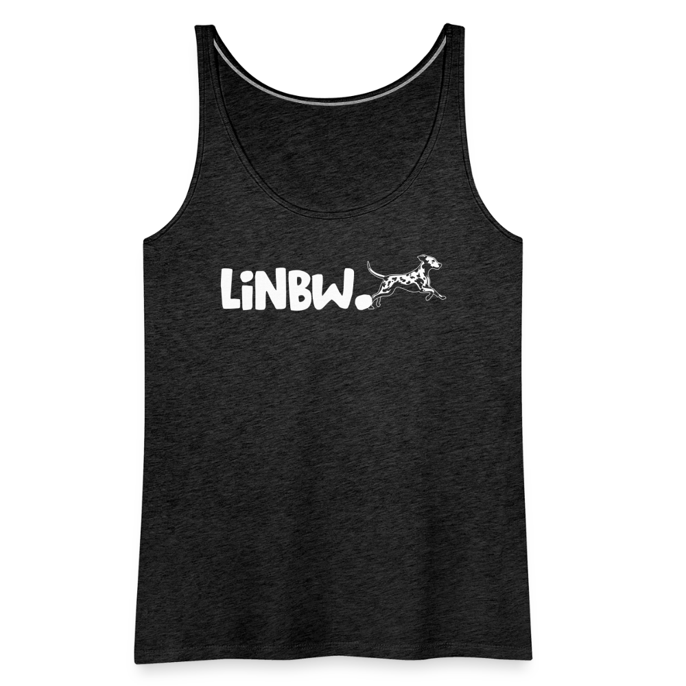 LiNBW. Frauen Tank-Top Life is not just black and white - Anthrazit