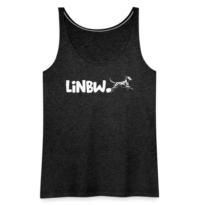 LiNBW. Frauen Tank-Top Life is not just black and white - Anthrazit