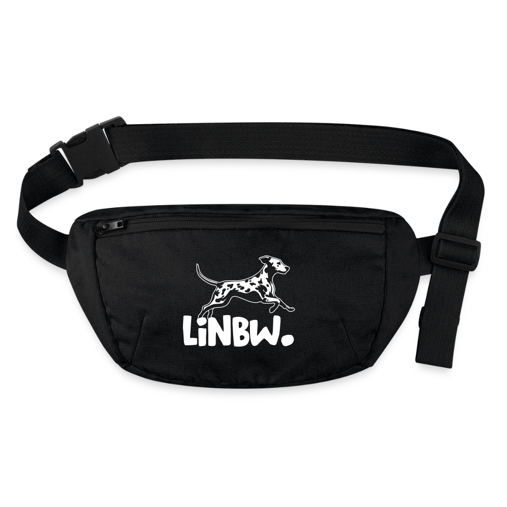 LiNBW. Recycelte Gürteltasche - Schwarz