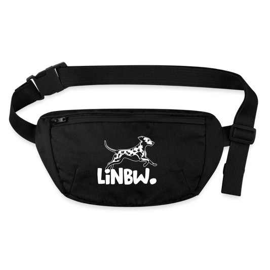 LiNBW. Recycelte Gürteltasche - Schwarz