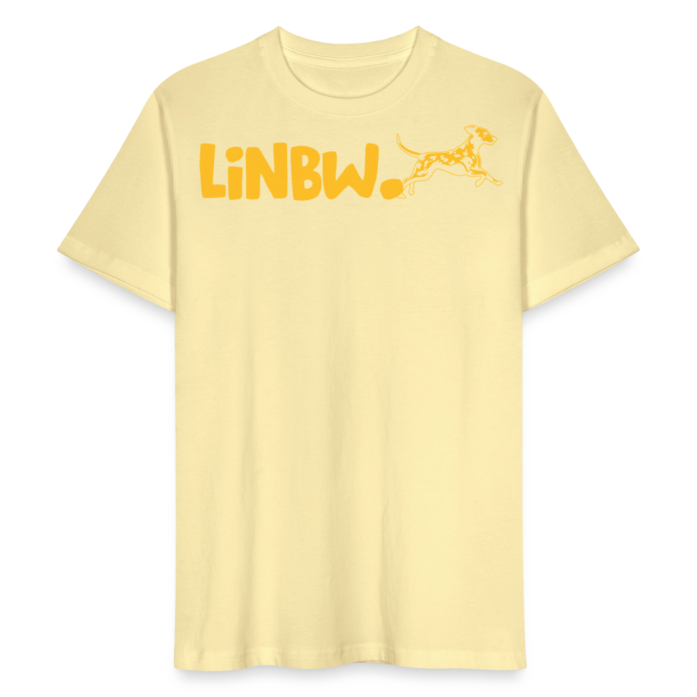LiNBW. Männer T-Shirt Life is not just black and white - Creme