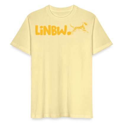 LiNBW. Männer T-Shirt Life is not just black and white - Creme