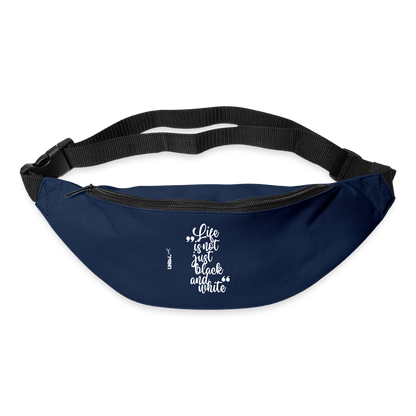 LiNBW. Gürteltasche Life is not just black and white - Navy