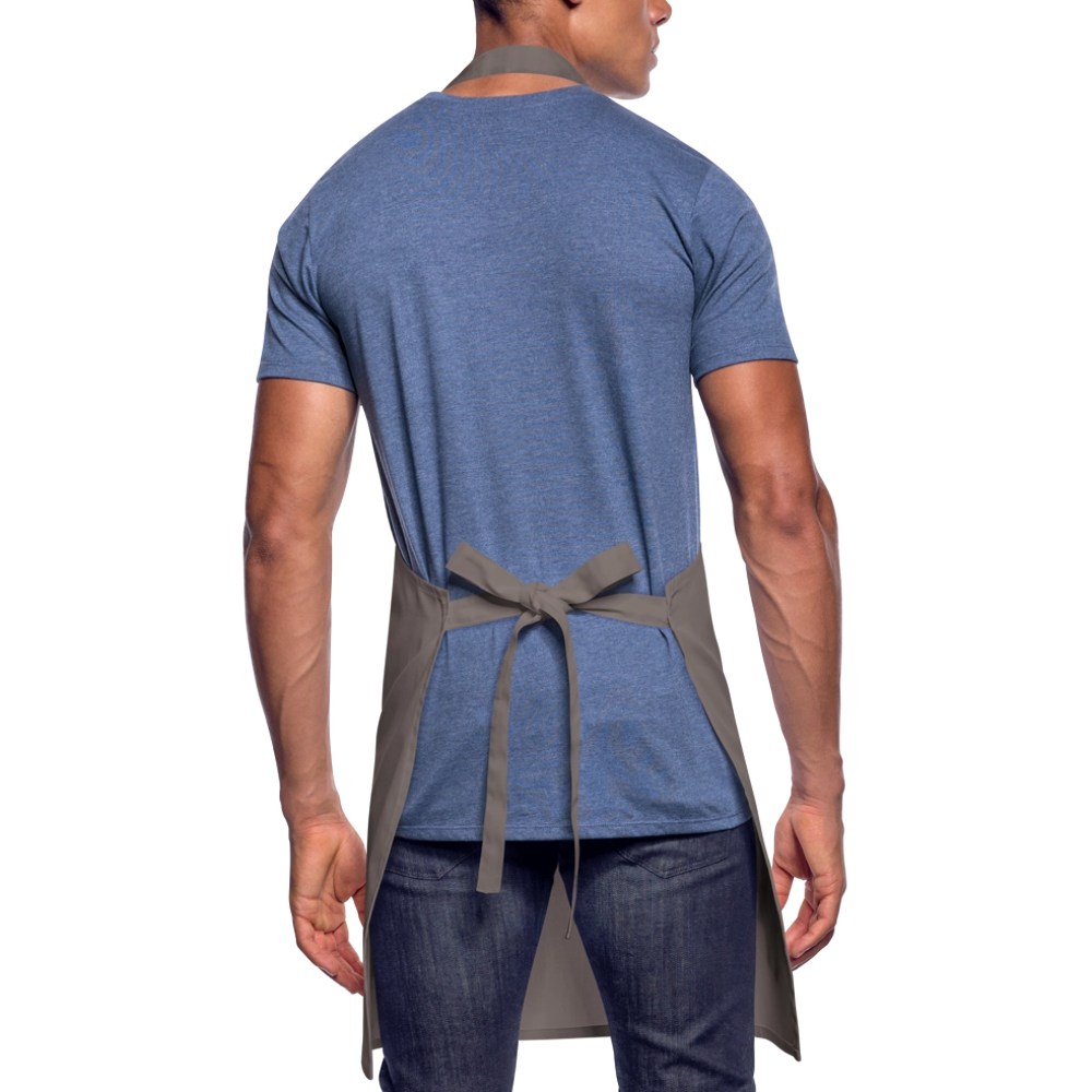 Kochschürze mit LINBW-Logo – schlicht, stilvoll & bewusst - Grau