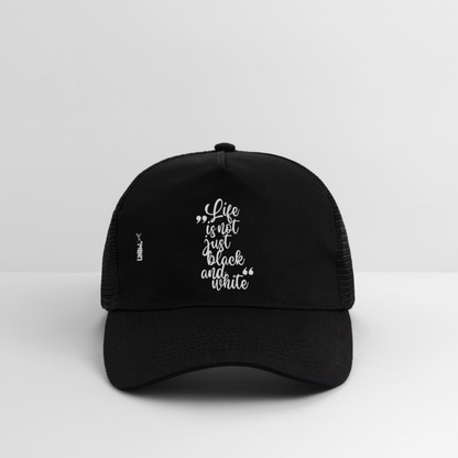 LiNBW. Cap Life is not just black and white - Schwarz/Schwarz