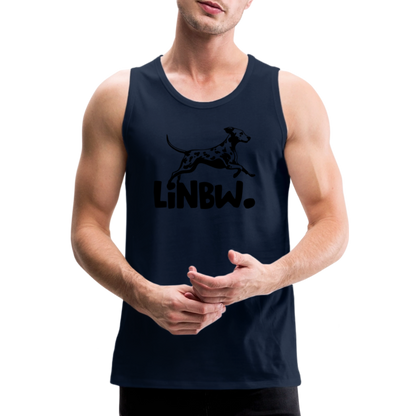 LiNBW. Männer Tank-Top - Navy