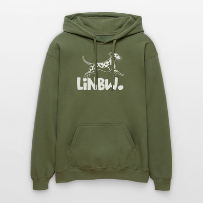 LiNBW. Männer & Frauen Hoodie - Militärgrün