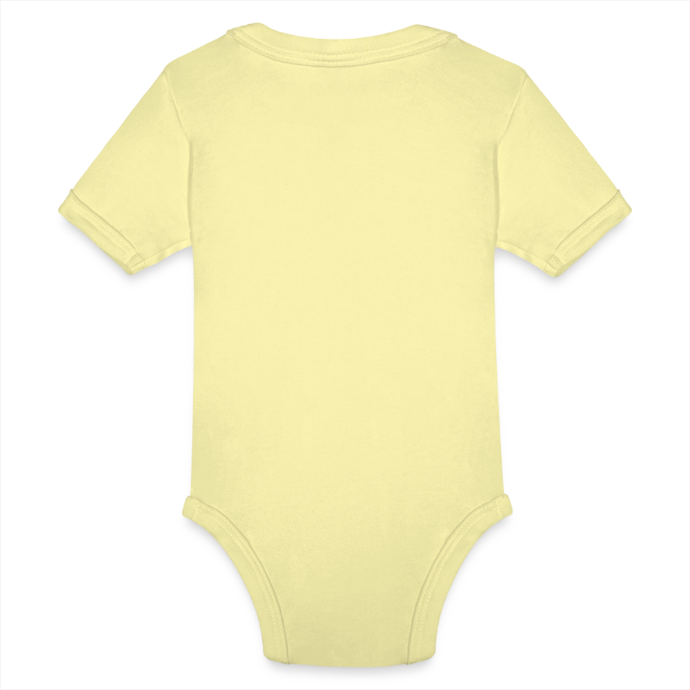 LiNBW. Body Kurzarm Dalmatiner Let's Rock - Hellgelb