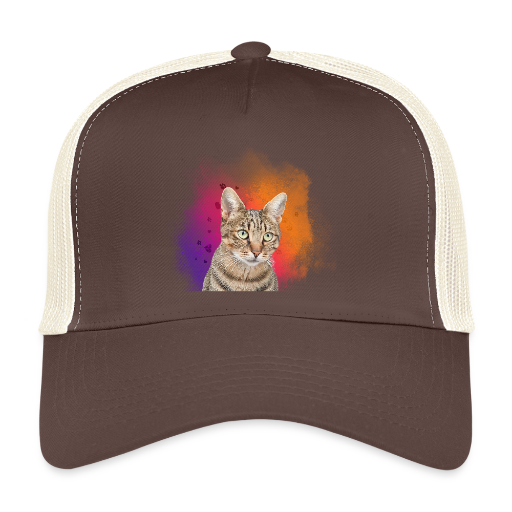 LiNBW. Cap Katze Pedro - Braun/Beige