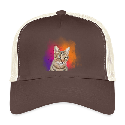 LiNBW. Cap Katze Pedro - Braun/Beige