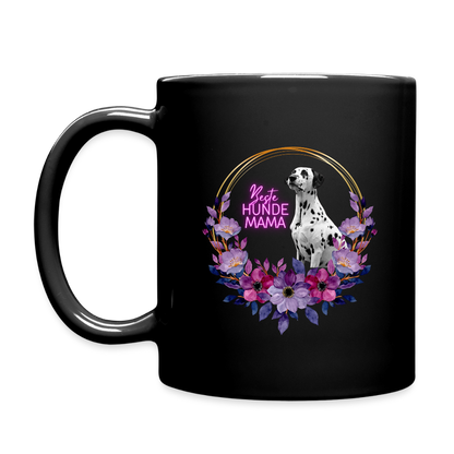 LiNBW. Keramiktasse Dalmatiner Beste Hundemama - Schwarz