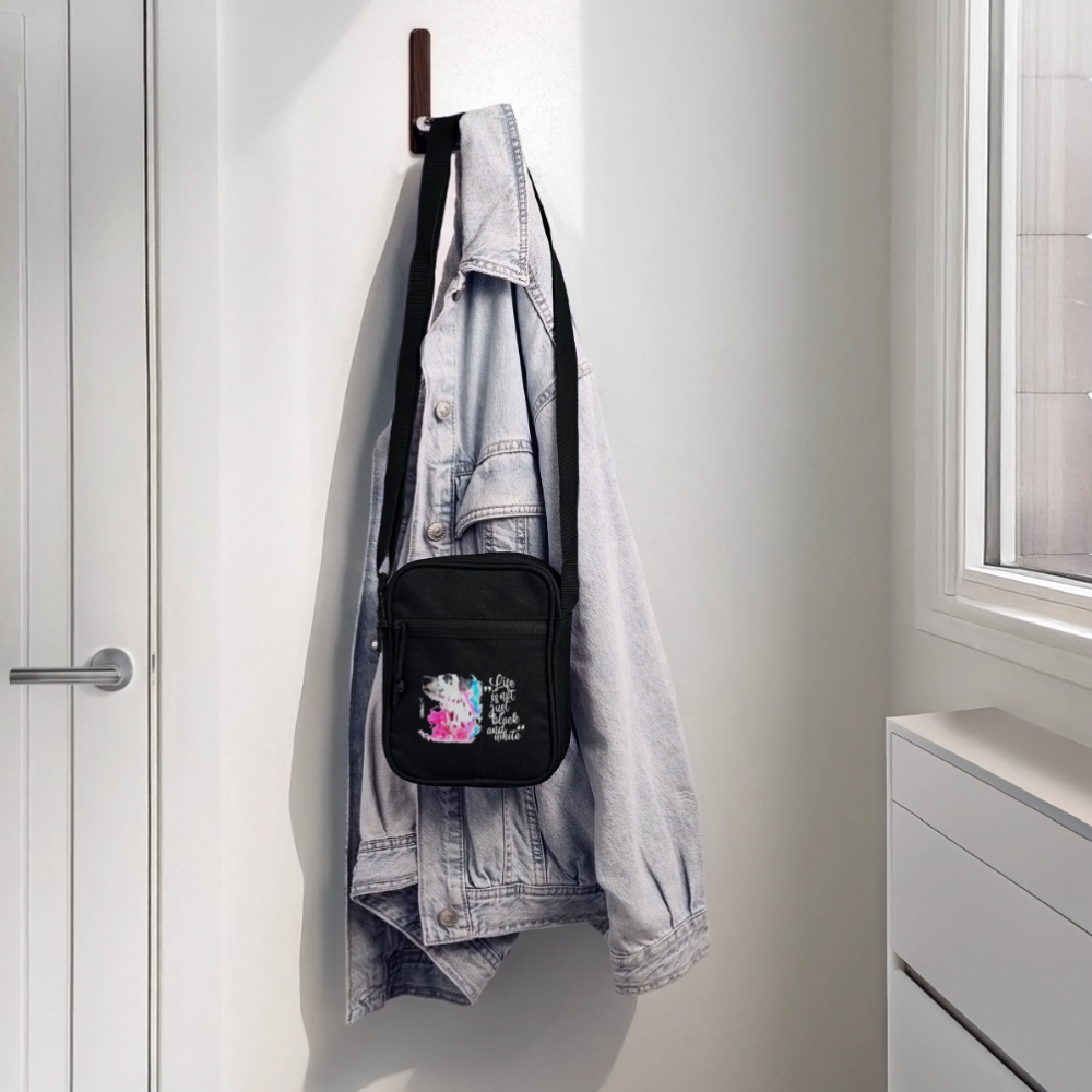 LiNBW. Crossbody Bag Dalmatiner Life is not just black and white - Schwarz