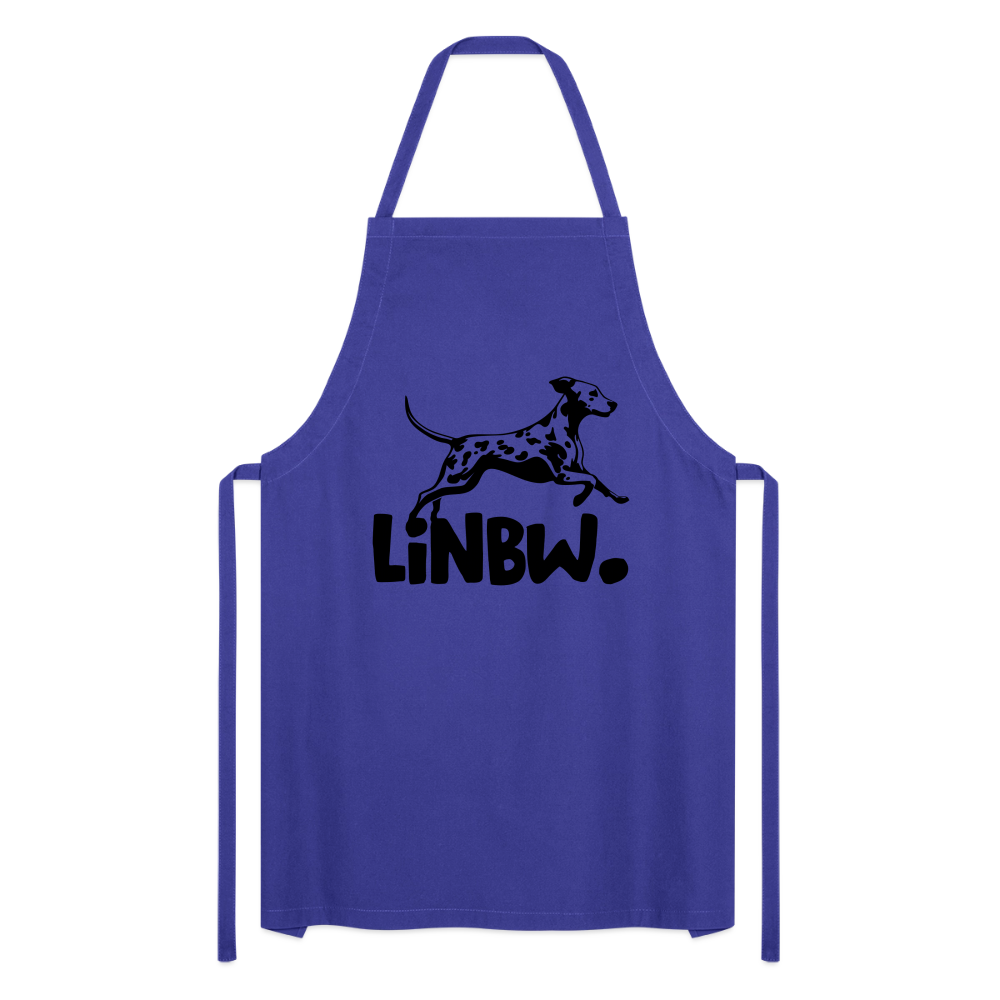 Kochschürze mit LINBW-Logo – schlicht, stilvoll & bewusst - Royalblau