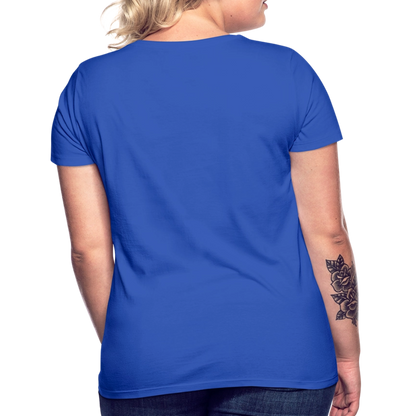 LiNBW. Frauen T-Shirt Schnurren ist mein Soundtrack - Royalblau
