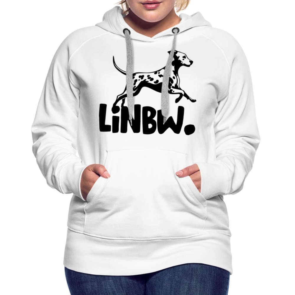 LiNBW. Frauen Hoodie - Weiß