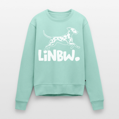 Damen Pullover „LINBW Logo“ – Dalmatiner Design – weißer Print 🐾🤍 - Mint 