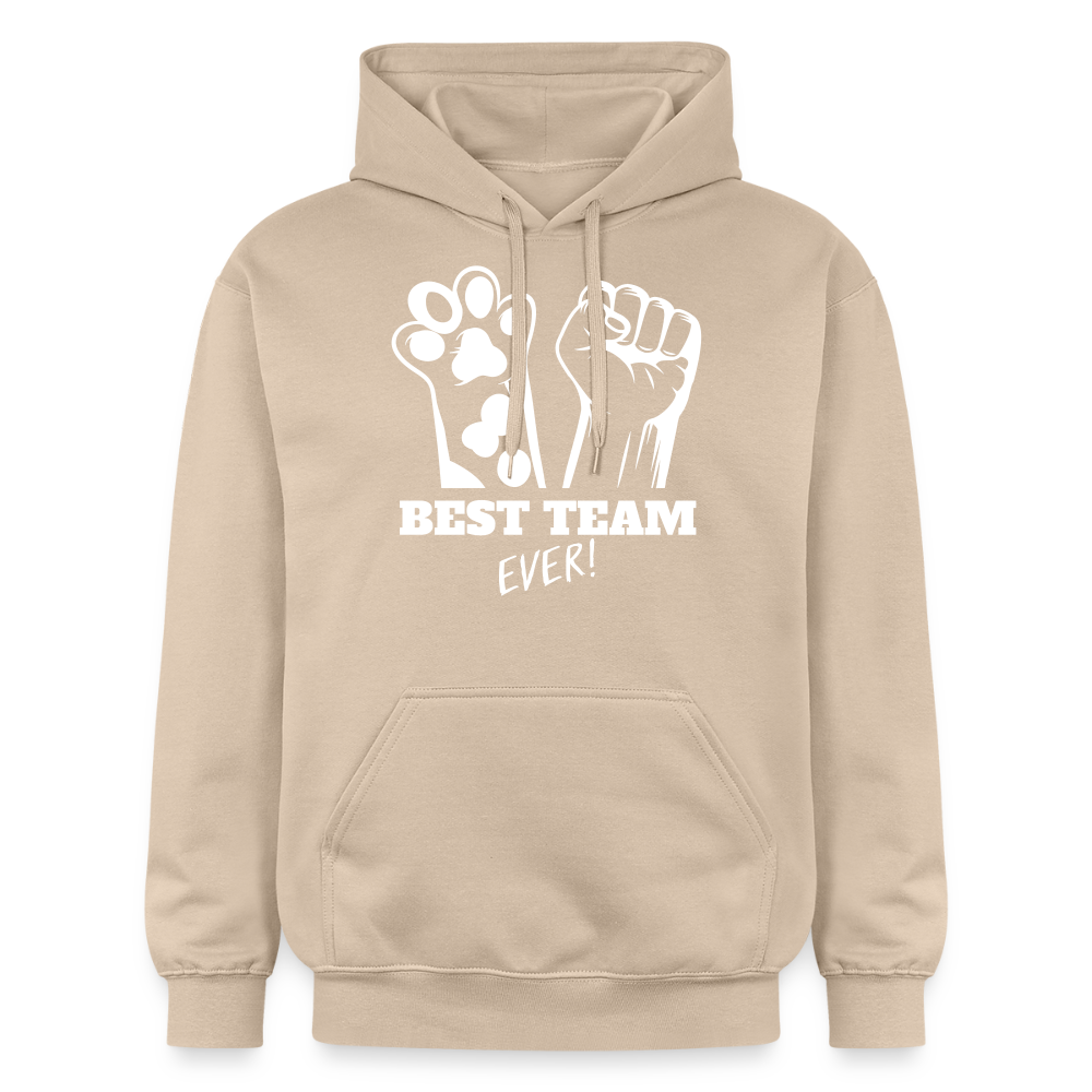 LiNBW. Männer & Frauen Hoodie Best Team Ever - Sand