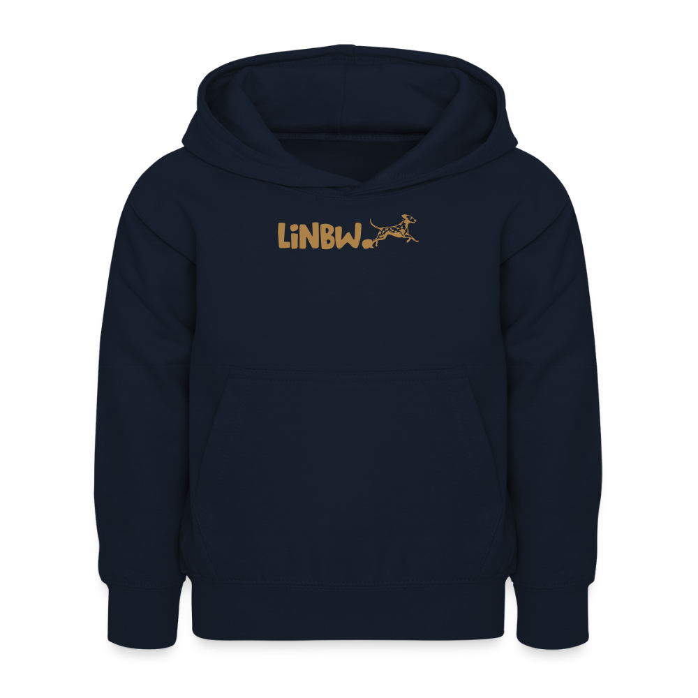 LiNBW. Kinder Hoodie Life is not just black and white - Navy