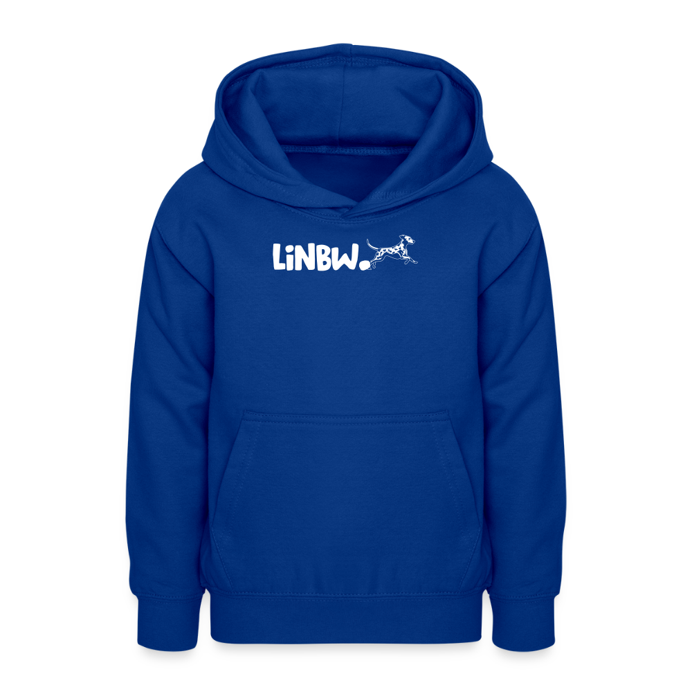 LiNBW. Teenager Hoodie Life is not just black and white - Royalblau