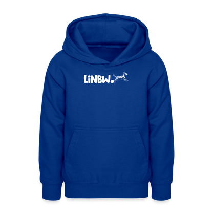 LiNBW. Teenager Hoodie Life is not just black and white - Royalblau