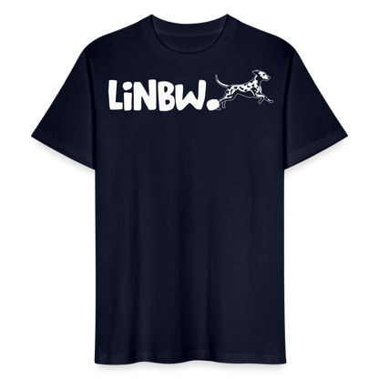 LiNBW. Männer T-Shirt Life is not just black and white - Navy