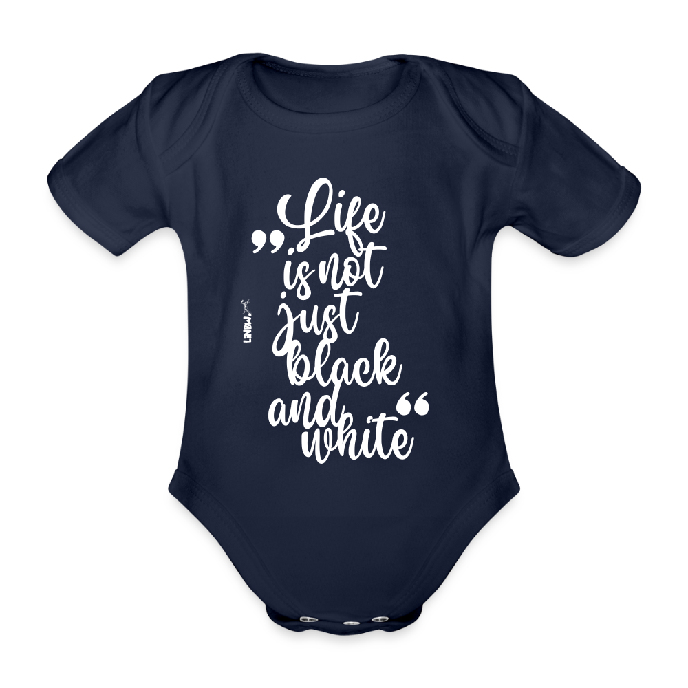 LiNBW. Body Kurzarm Life is not just black and white - Dunkelnavy