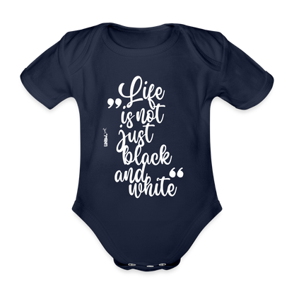LiNBW. Body Kurzarm Life is not just black and white - Dunkelnavy