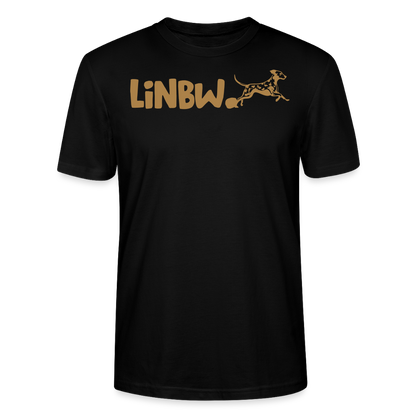 LiNBW. Männer T-Shirt Life is not just black and white - Schwarz