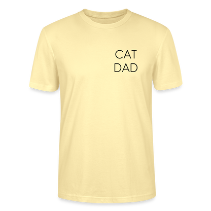 LiNBW. Männer T-Shirt Stolzes Personal einer Katze - Creme