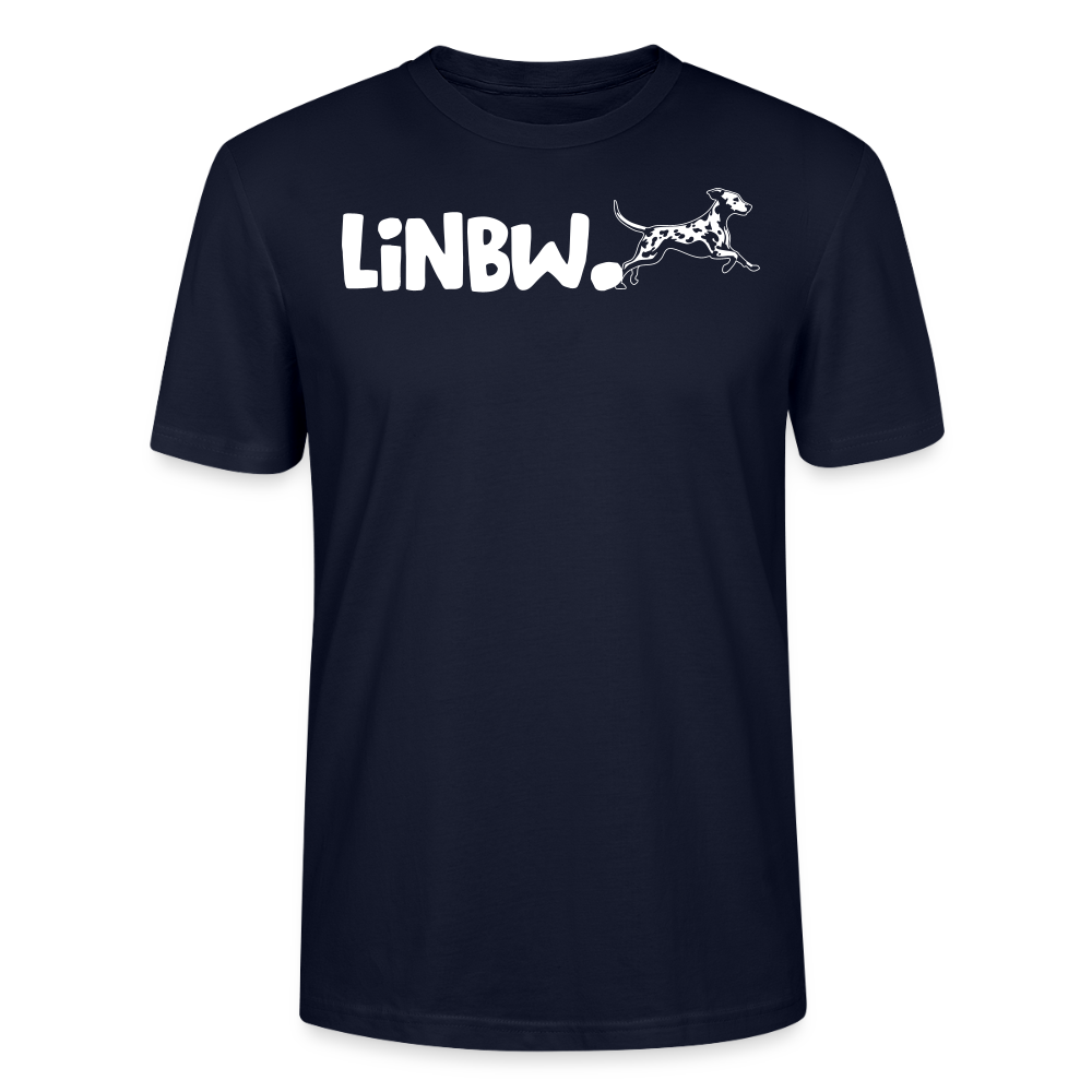 LiNBW. Männer T-Shirt Life is not just black and white - Navy