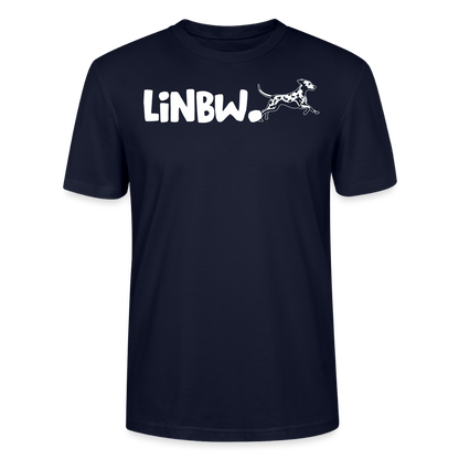 LiNBW. Männer T-Shirt Life is not just black and white - Navy
