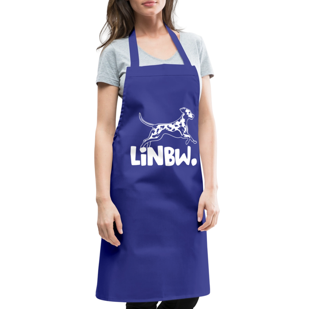 Kochschürze mit LINBW-Logo – schlicht, stilvoll & bewusst - Royalblau