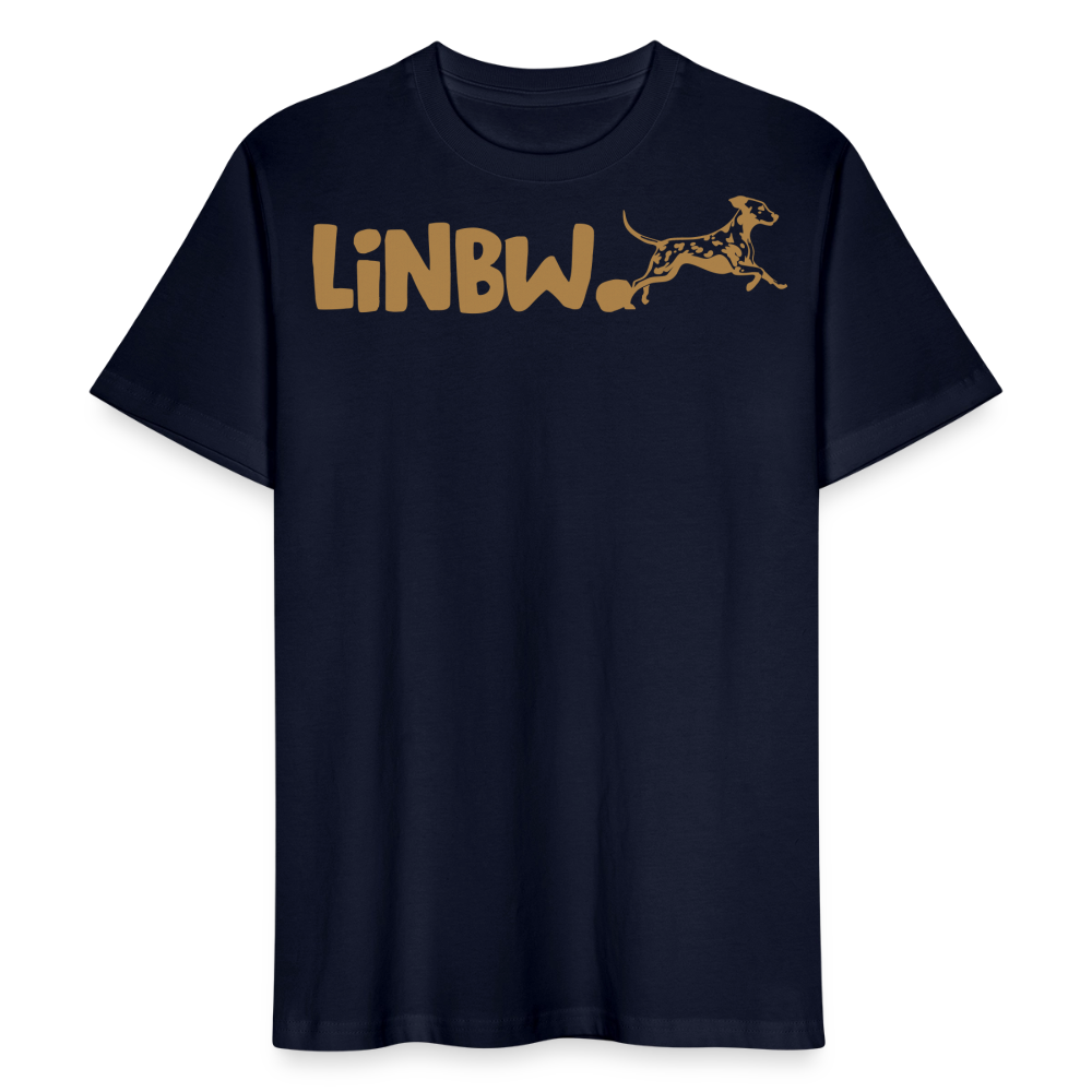 LiNBW. Männer T-Shirt Life is not just black and white - Navy