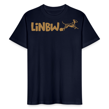 LiNBW. Männer T-Shirt Life is not just black and white - Navy