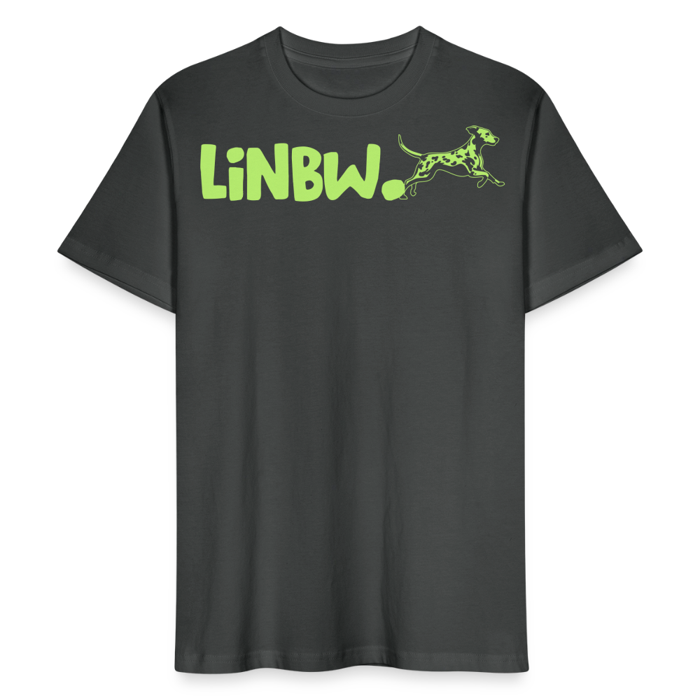 LiNBW. Männer T-Shirt Life is not just black and white - Anthrazit