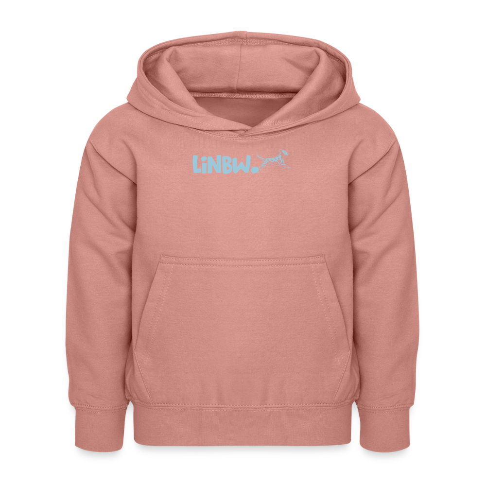LiNBW. Kinder Hoodie Life is not just black and white - Altrosa