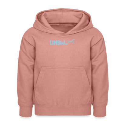 LiNBW. Kinder Hoodie Life is not just black and white - Altrosa
