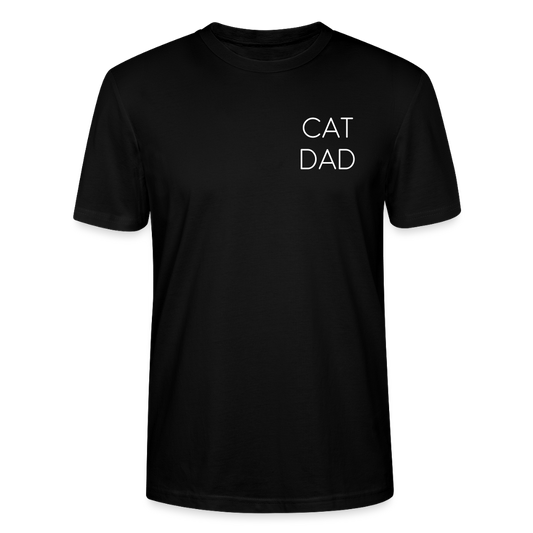 LiNBW. Männer T-Shirt Stolzes Personal einer Katze - Schwarz