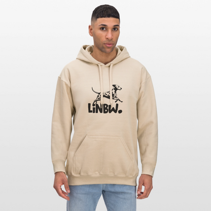 LiNBW. Männer & Frauen Hoodie - Sand