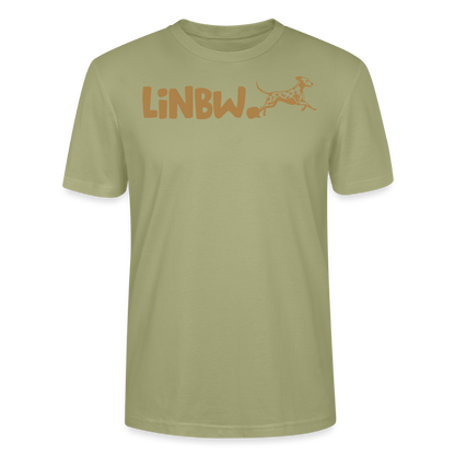 LiNBW. Männer T-Shirt Life is not just black and white - Nebelgrün