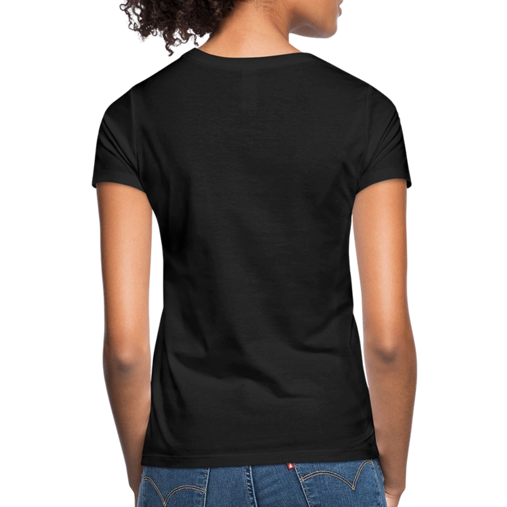 LiNBW. Frauen T-Shirt Schnurren ist mein Soundtrack - Schwarz