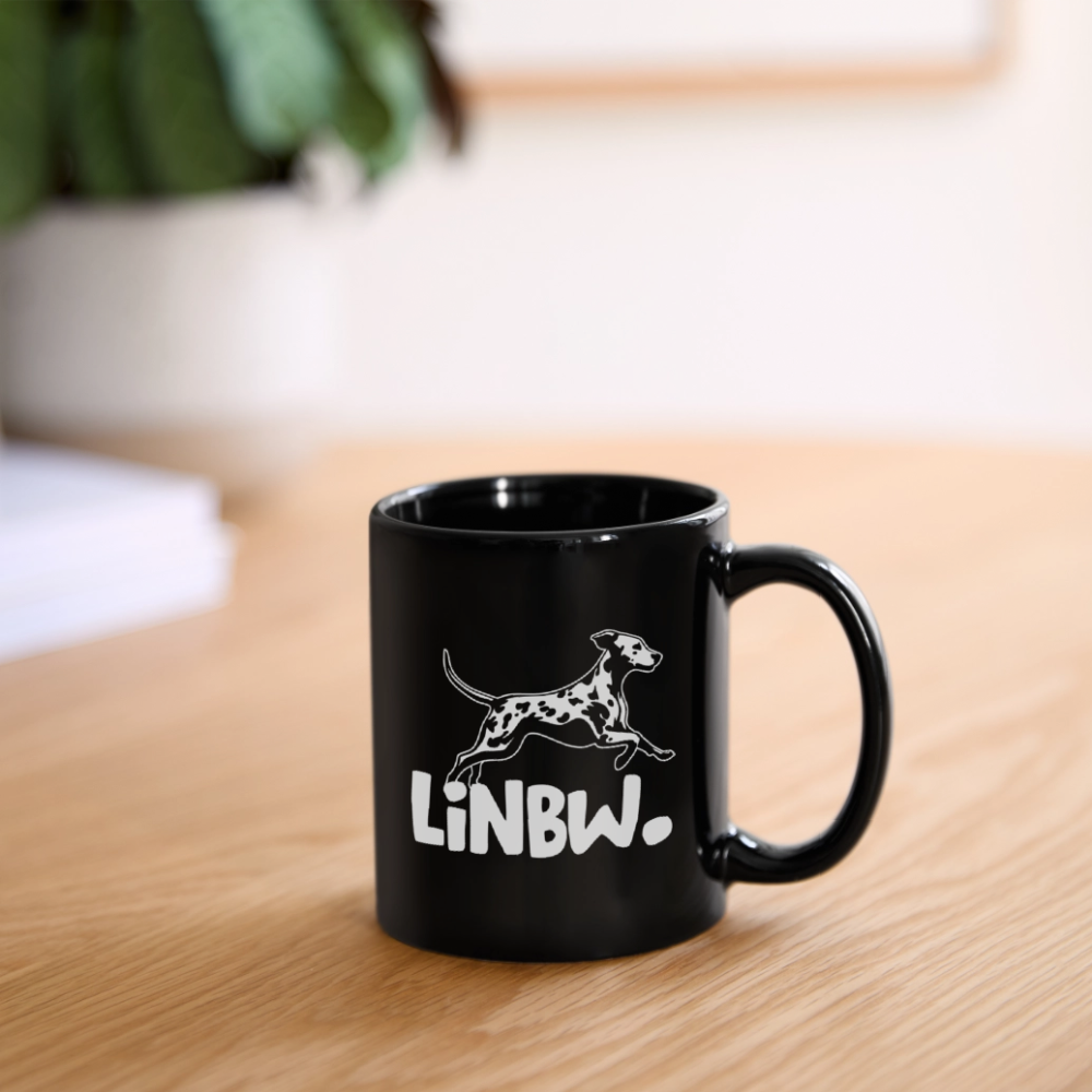 LiNBW. Keramiktasse Life is not just black and white - Schwarz