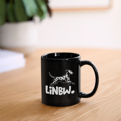 LiNBW. Keramiktasse Life is not just black and white - Schwarz
