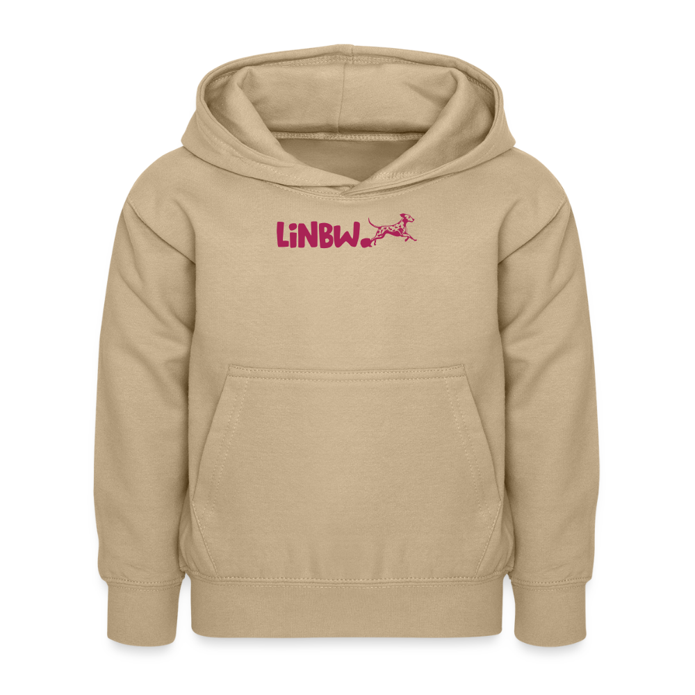LiNBW. Kinder Hoodie Life is not just black and white - Sand